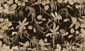 Wallpaper - Playful Monkeys - Vintage - Black (Pre - Order) - LPM Home