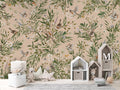 Wallpaper - Playful Robins - Beige (Pre - Order) - LPM Home