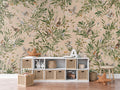 Wallpaper - Playful Robins - Beige (Pre - Order) - LPM Home