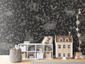 Wallpaper - Playful Woods - Monochrome - Black (Pre - Order) - LPM Home