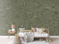 Wallpaper - Playful Woods - Monochrome - Green (Pre - Order) - LPM Home