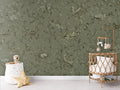 Wallpaper - Playful Woods - Monochrome - Green (Pre - Order) - LPM Home
