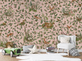 Wallpaper - Playful Woods - Pink (Pre - Order) - LPM Home