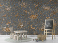 Wallpaper - Playful Woods - Vintage - Blue (Pre - Order) - LPM Home