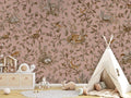 Wallpaper - Playful Woods - Vintage - Pink (Pre - Order) - LPM Home