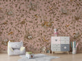 Wallpaper - Playful Woods - Vintage - Pink (Pre - Order) - LPM Home