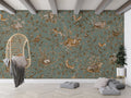 Wallpaper - Playful Woods - Vintage - Green (Pre - Order) - LPM Home