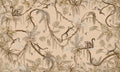 Wallpaper - Playful Monkeys - Vintage - Beige (Pre - Order) - LPM Home