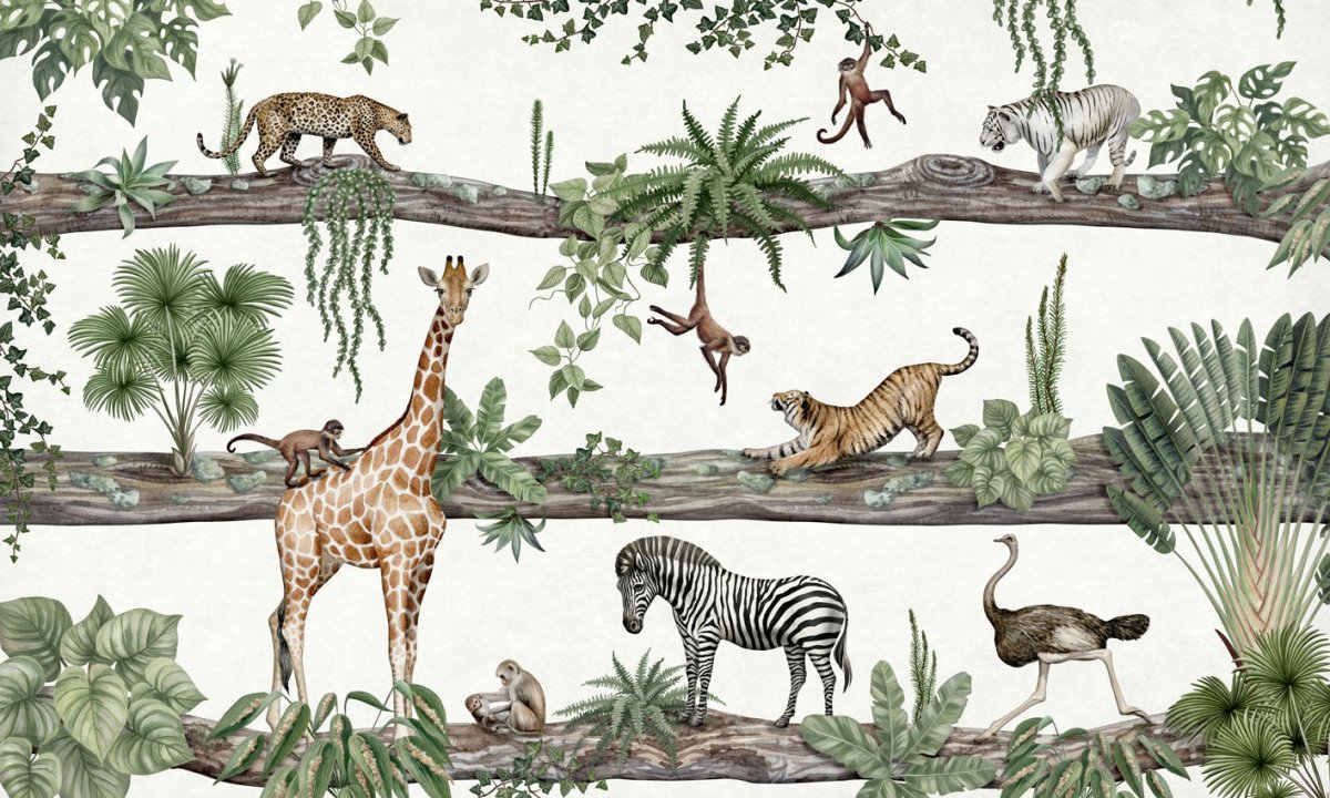 Wallpaper - Amazing Animals (Pre - Order) - LPM Home