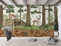 Wallpaper - Animals in the Forest (Pre - Order) - LPM Home