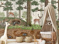 Wallpaper - Animals in the Forest (Pre - Order) - LPM Home