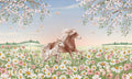 Wallpaper - Happy Horses (Pre - Order) - LPM Home