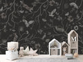 Wallpaper - Playful Forest - Monochrome - Black (Pre - Order) - LPM Home