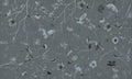 Wallpaper - Playful Forest - Monochrome - Blue (Pre - Order) - LPM Home