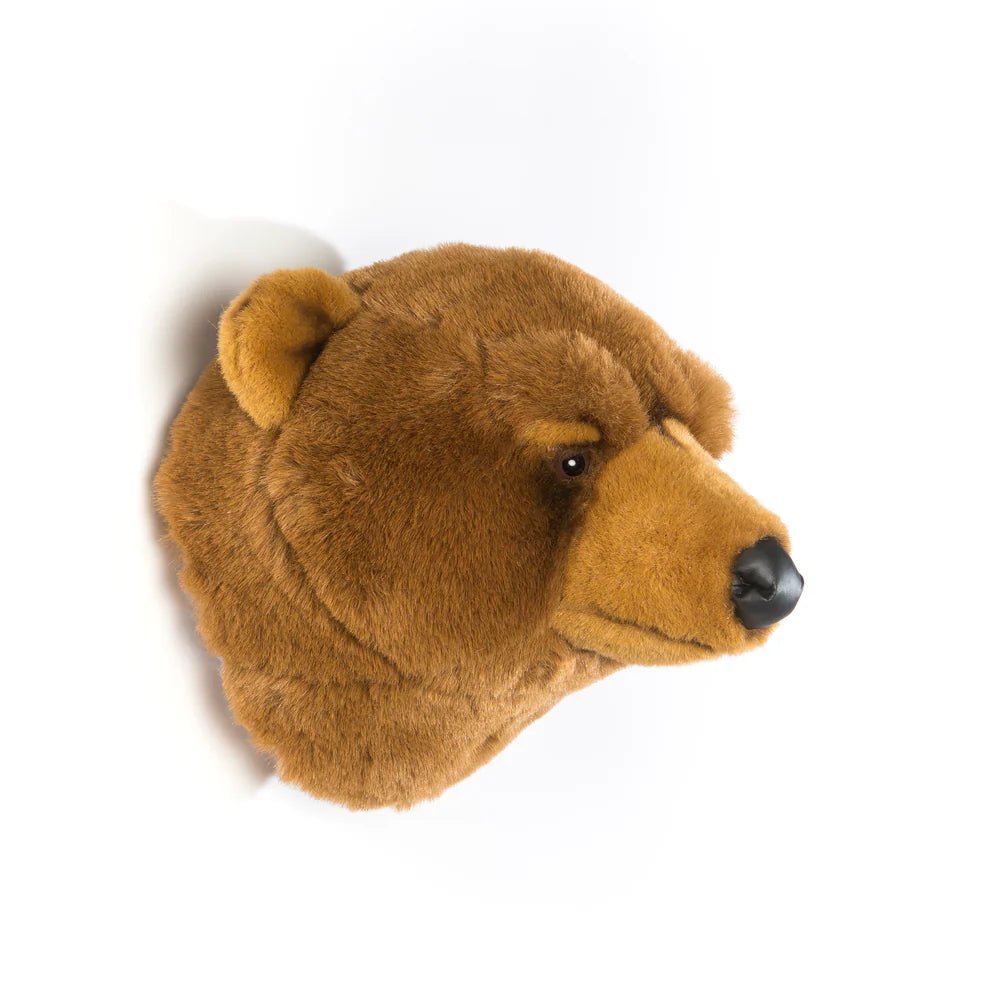 Head, Oliver the Brown Bear - Le Petit Marché Home Furniture
