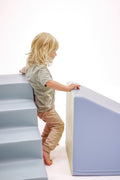 Mega Fun Slider Soft Play Step and Slide Set, Light Pastel (Pre - Order) - Le Petit Marché Home Furniture