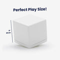 6 Cube Set Building Blocks, White (Pre - Order) - Le Petit Marché Home Furniture
