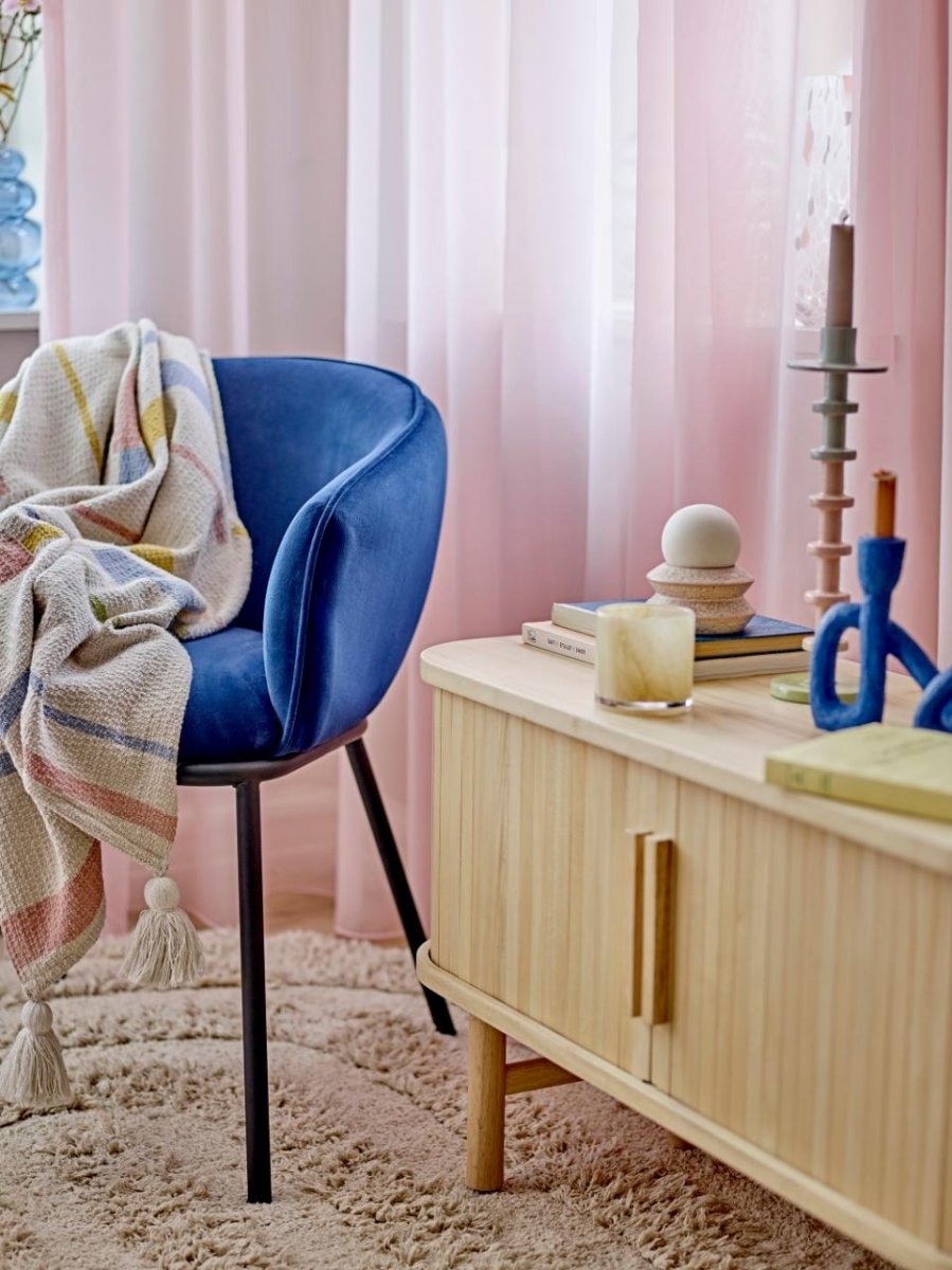 Throw Pontino, Nature, Recycled Cotton - Le Petit Marché Home Furniture