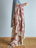 Throw Salobre, Brown, Recycled Cotton - Le Petit Marché Home Furniture