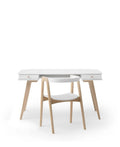 Wood Desk 66 cm & Armchair - Le Petit Marché Home Furniture