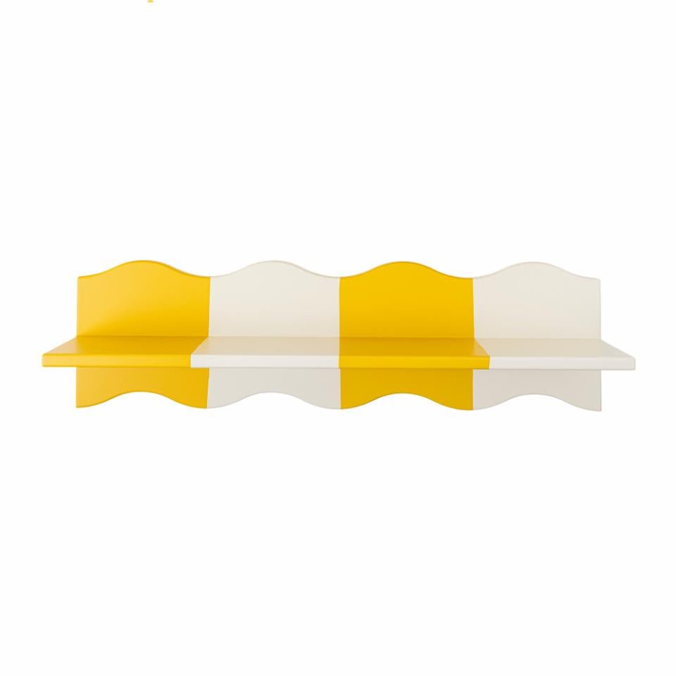 Shelf Bubbi, Yellow, MDF - LPM Home