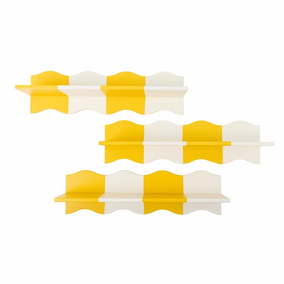 Shelf Bubbi, Yellow, MDF - LPM Home