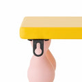 Shelf Bibiola, Yellow, MDF - LPM Home