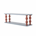 Shelf Bibiola, Blue, MDF - LPM Home