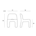 Charlie Chair - Off - White - LPM Home