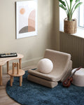 Moon Chair, Biscuit (Pre Order) - Le Petit Marché Home Furniture