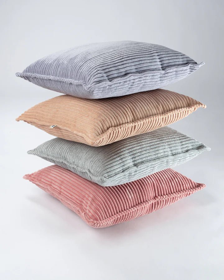 Block Cushion, Blueberry Blue (Pre - Order) - Le Petit Marché Home Furniture