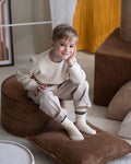 Block Cushion, Toffee (Pre - Order) - Le Petit Marché Home Furniture