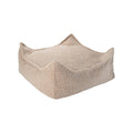 Square Ottoman, Biscuit (Pre - Order) - Le Petit Marché Home Furniture