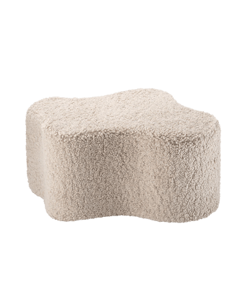Cloud Pouffe, Biscuit (Pre - Order) - Le Petit Marché Home Furniture