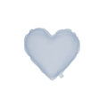 Heart Pillow Mini, Linen, Light Blue - LPM Home