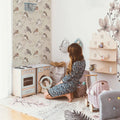 Wallpaper - Birds Green - Le Petit Marché Home Furniture
