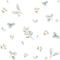 Wallpaper - Leaves Minimini Wallpaper / Return to Innocence - Le Petit Marché Home Furniture