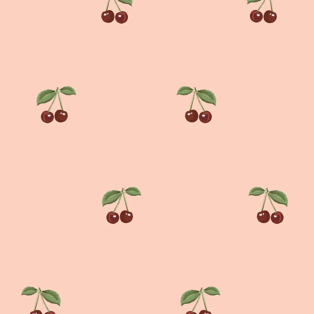Wallpaper - Little Cherries - Le Petit Marché Home Furniture