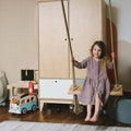 Wallpaper - Simple Check Pattern Small Ivory - Le Petit Marché Home Furniture
