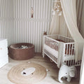 Wallpaper - Simple Rustic Beige White - Le Petit Marché Home Furniture
