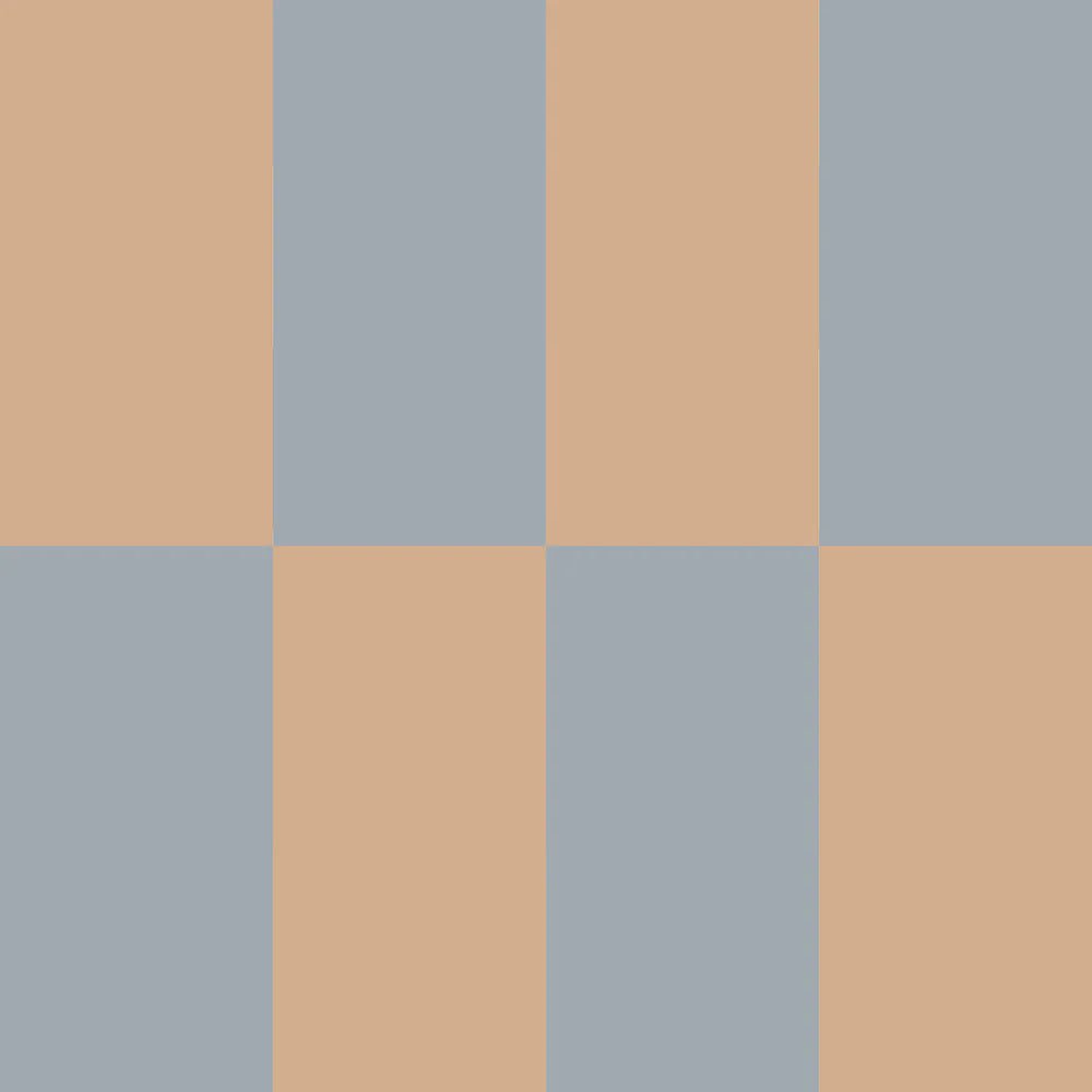 Wallpaper - Stripes Blue Beige Upside Down - Le Petit Marché Home Furniture