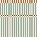 Wallpaper - Stripes Happy Green and Cherry - Le Petit Marché Home Furniture
