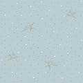 Wallpaper - Swallows on Blue - Le Petit Marché Home Furniture
