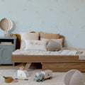 Wallpaper - Swallows on Blue - Le Petit Marché Home Furniture