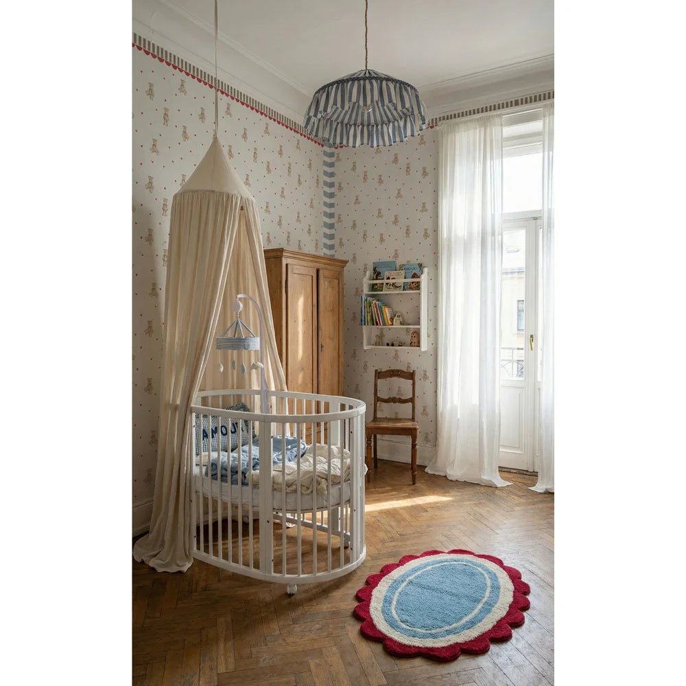Wallpaper - Teddy bears with Ornament (Pre - Order) - LPM Home