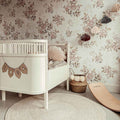 Wallpaper - Vintage Rose Pattern - Le Petit Marché Home Furniture