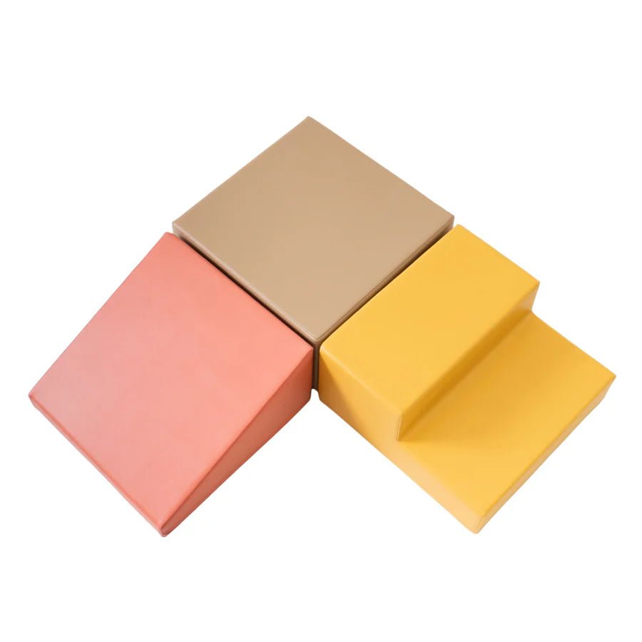 Mini Corner Climber, Pastel Pink (Pre - Order) - Le Petit Marché Home Furniture
