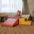 Mini Corner Climber, Pastel Pink (Pre - Order) - Le Petit Marché Home Furniture