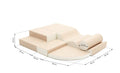 Explorer Soft Play Set, White/Beige (Pre - Order) - Le Petit Marché Home Furniture