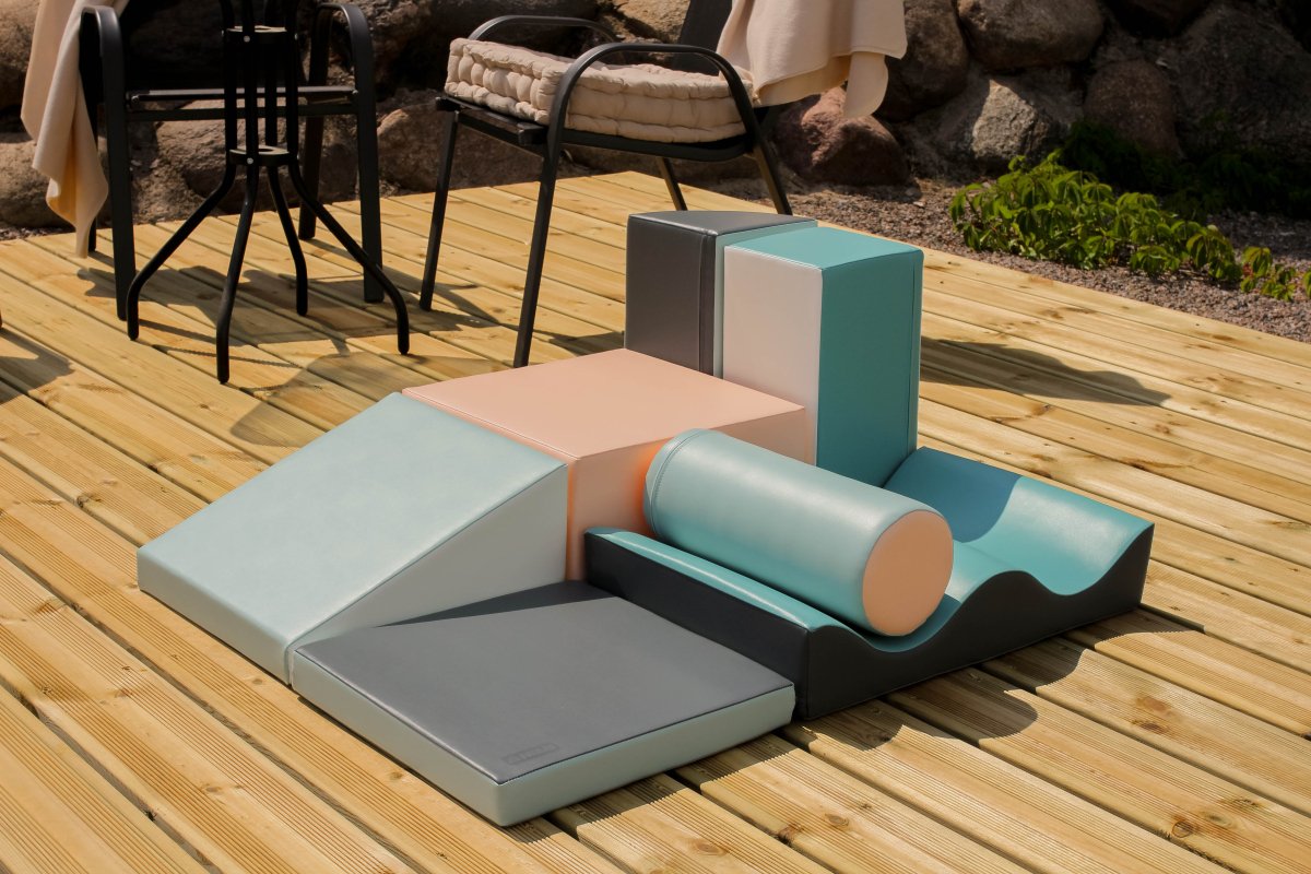 Discoverer Soft Play Activity Set, Light Pastel (Pre - Order) - Le Petit Marché Home Furniture